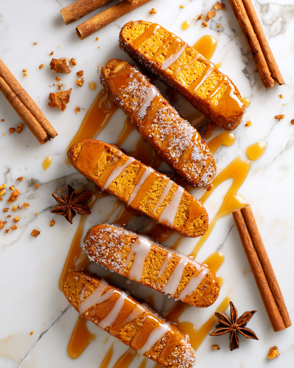 Biscotti di zucca decorati con glassa alla cannella, perfetti per festeggiare l'autunno con amici e famiglia.