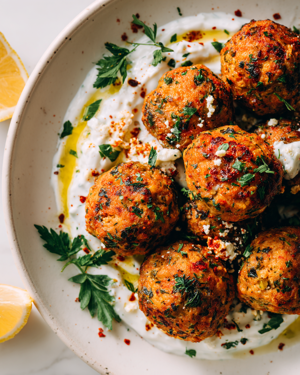 Deliziose Polpette di Pollo Greche f3b90f23 4ad4 43af 9d45 1218cd66fff1tl
