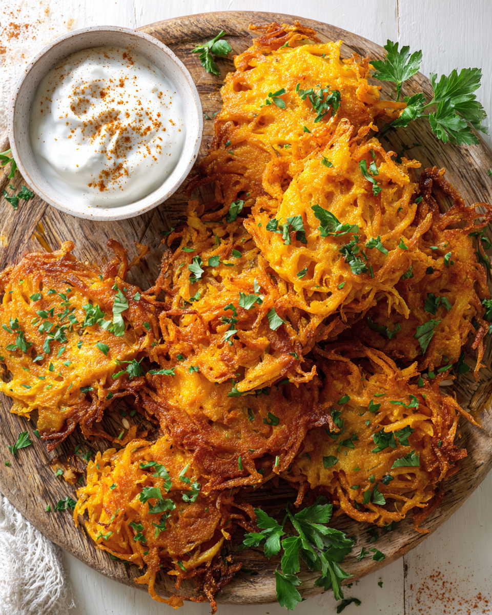 Frittelle Croccanti di Zucca Butternut per le Feste Frittelle di zucca butternut croccanti e deliziose, ideale come antipasto per le festività autunnali, con ingredienti freschi e ricette semplici.