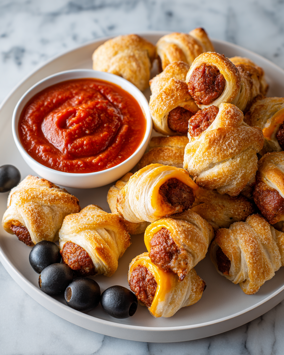 Polpette mummia per Halloween, un piatto creativo e divertente, perfetto per le feste autunnali.