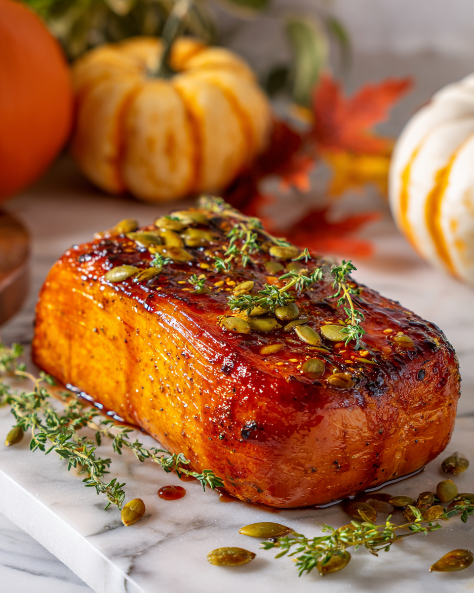 Ricetta di zucca butternut arrostita al forno, piatto autunnale ricco di sapori