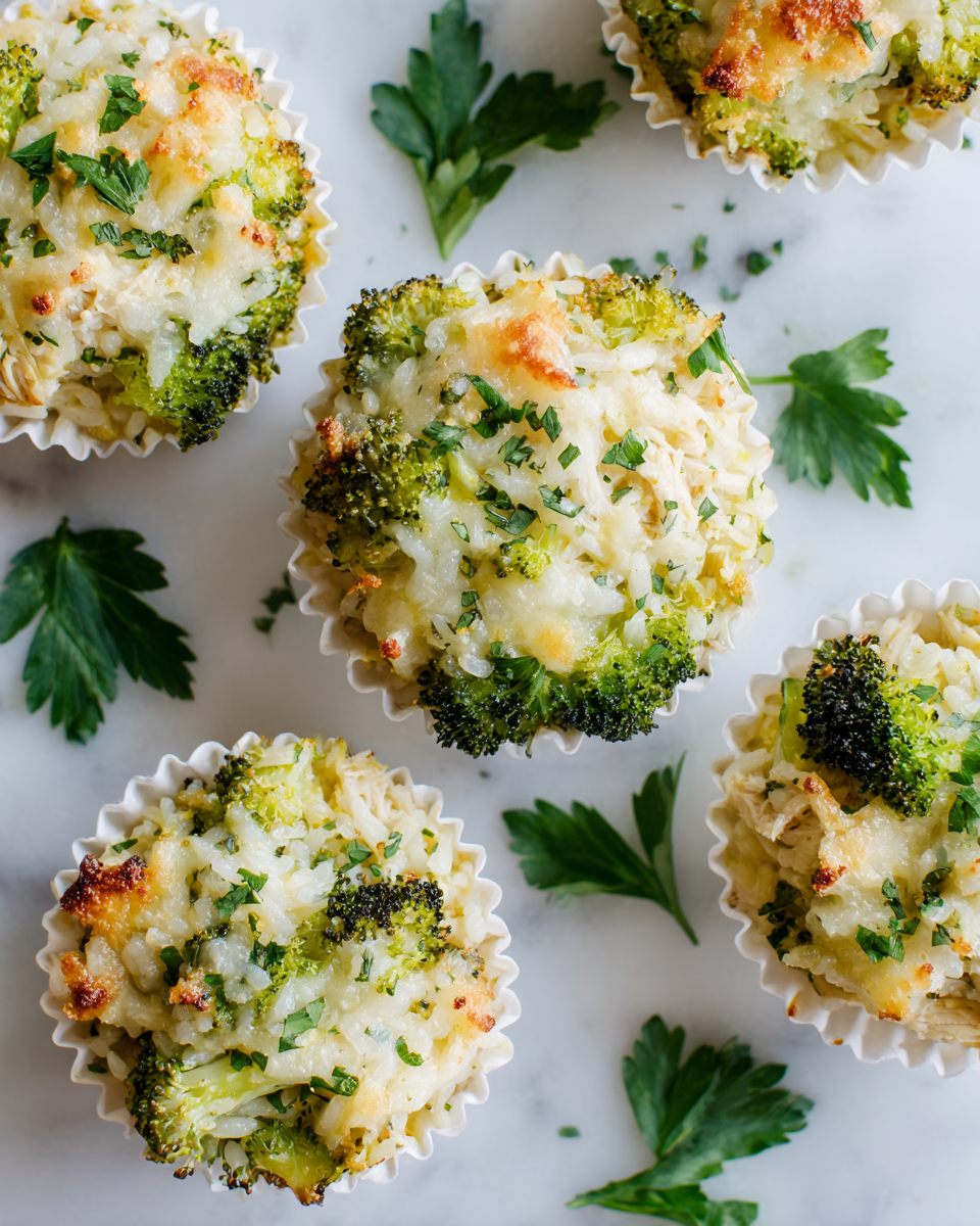 Bicchierini di riso con pollo e broccoli, un antipasto fresco e nutriente, perfetto per ogni occasione.