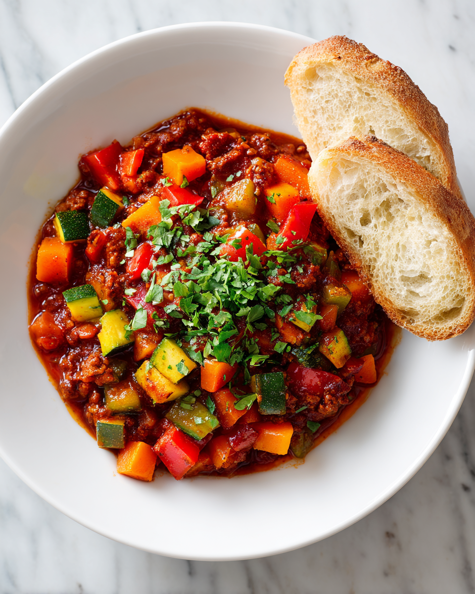 Chili di Tacchino e Verdure: Comfort Food Autunnale Chili di tacchino e verdure, un piatto comfort perfetto per l'autunno, ricco di nutrienti e sapori.