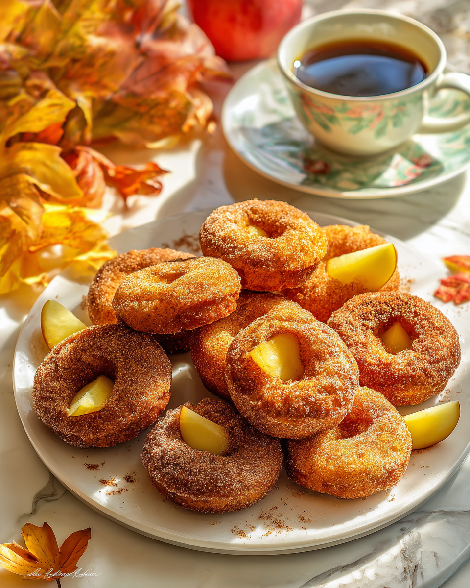 Deliziose Ciambelle di Sidro di Mele per l'Autunno ciambelle di sidro di mele fresche e profumate, ricetta di dolci autunnali, dessert italiani