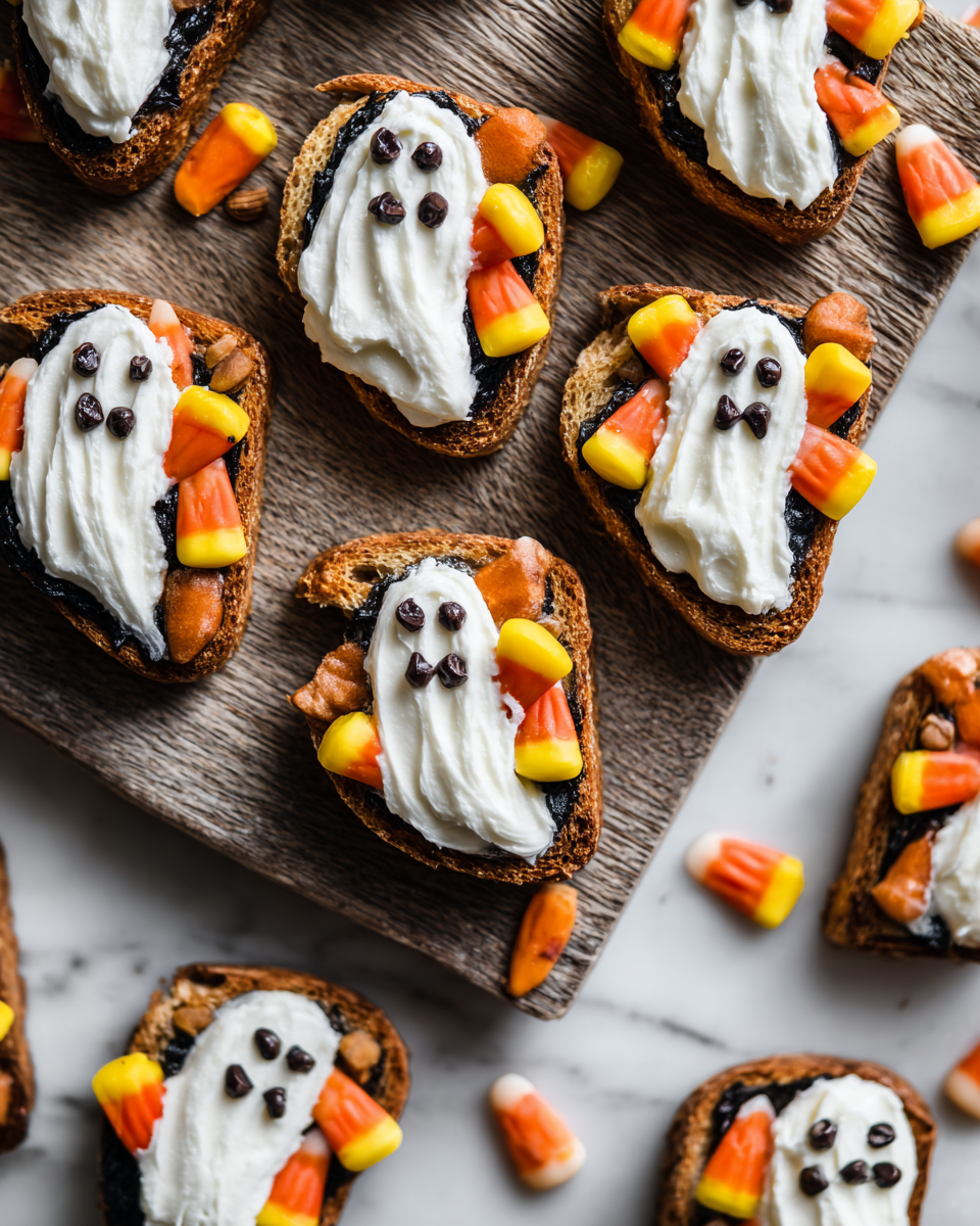 Ghost Toast Halloween: dolcetti creativi facili da preparare per feste o eventi autunnali