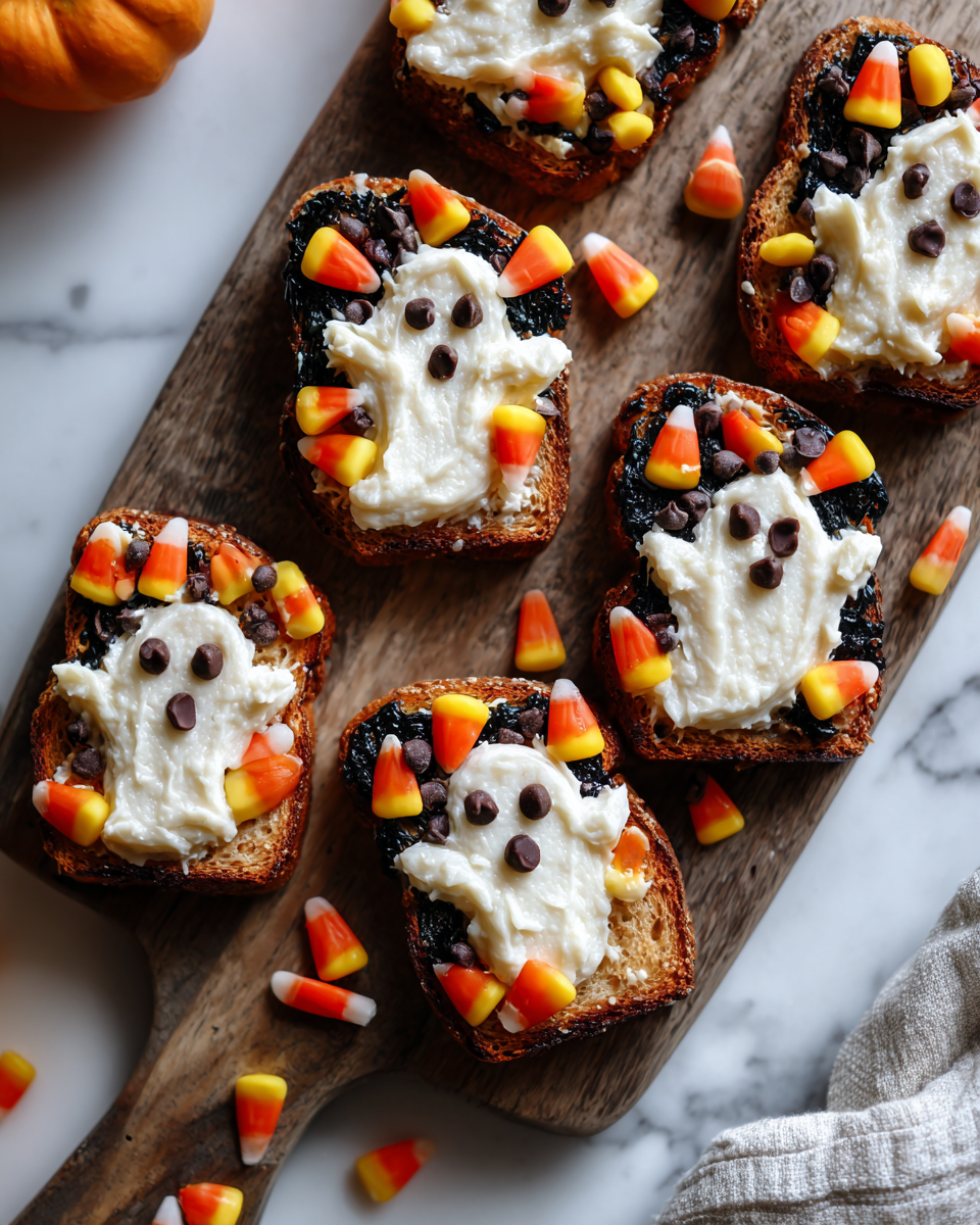 Ghost Toast Halloween: dolcetti creativi facili da preparare per feste o eventi autunnali