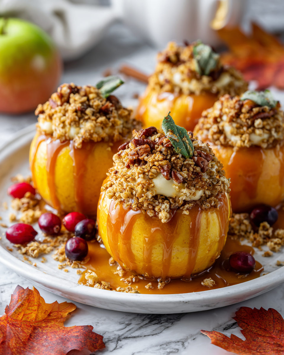 Ricetta mele ripiene di zucca: un dolce autunnale semplice e delizioso per le feste. Scopri la ricetta perfetta per svelare tutti i sapori autunnali.