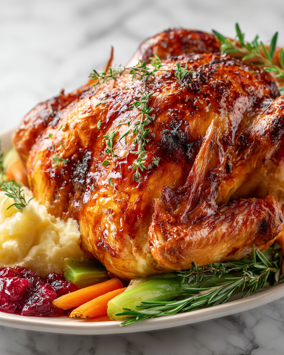 Ricetta del tacchino arrosto delizioso per le festività, piatto tradizionale italiano, facile da preparare, per riunioni di famiglia.